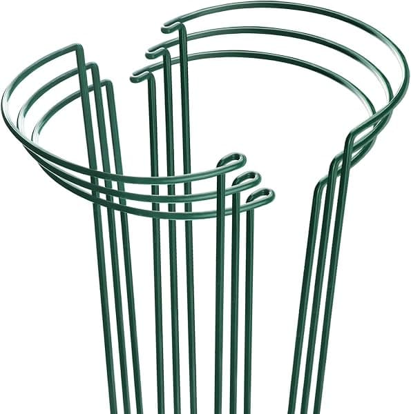 Grow-through plant supports